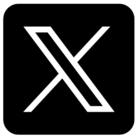 twitter X social logo